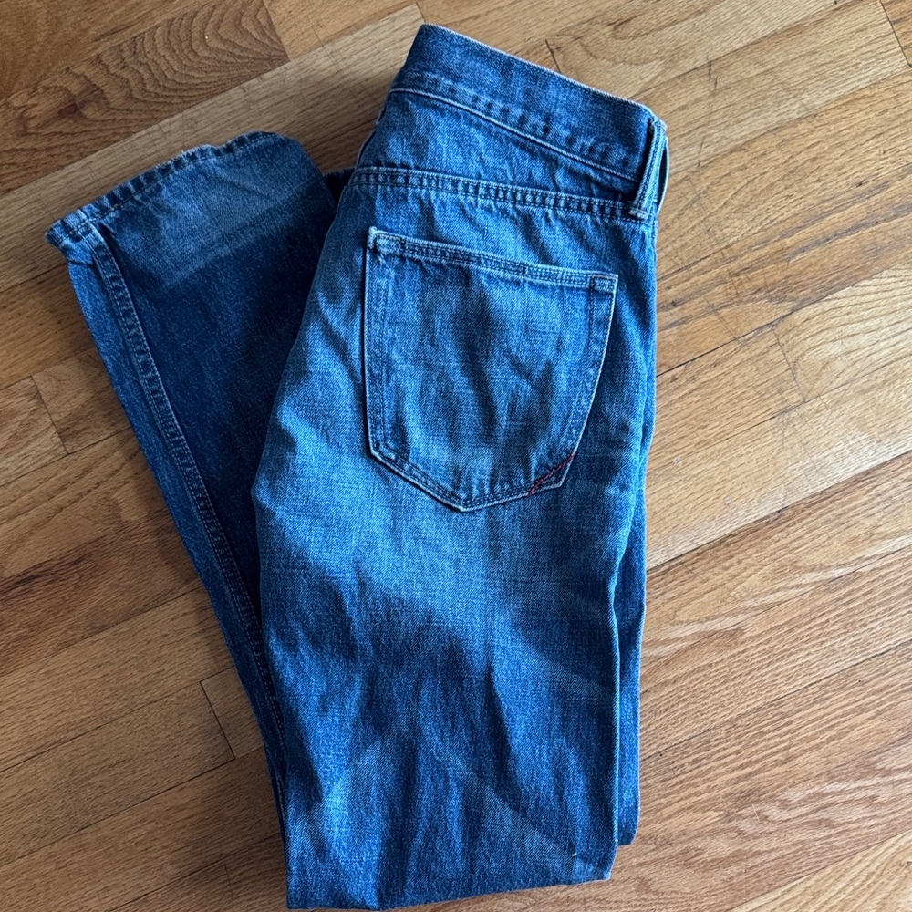 Banana Republic Slim 31x32 Men's Straight Blue Jeans 100% cotton